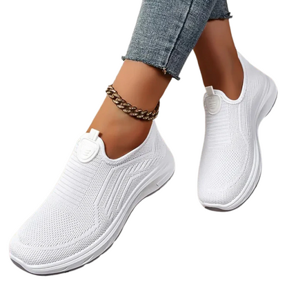 Zapatos de malla transpirables sin cordones para mujer®