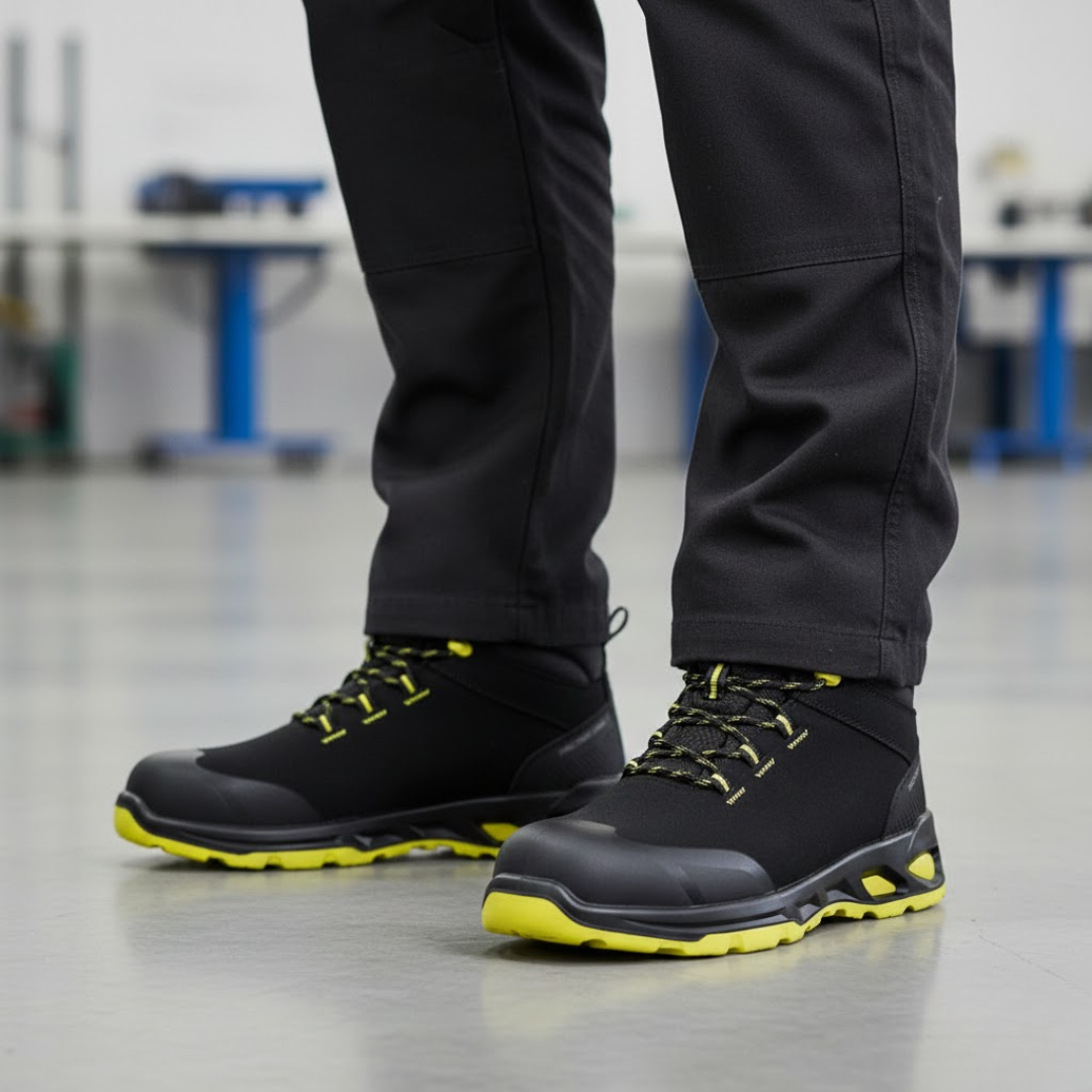 Botas de seguridad con máxima protección y comodidad sin metal para hombre®
