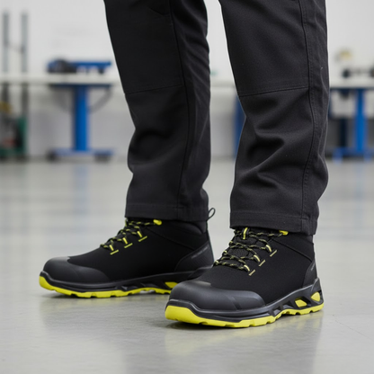 Botas de seguridad con máxima protección y comodidad sin metal para hombre®