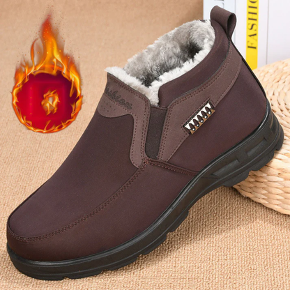 Zapatos de invierno impermeables y acolchados para hombre®