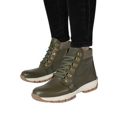 Botines casuales de cuero para mujer®