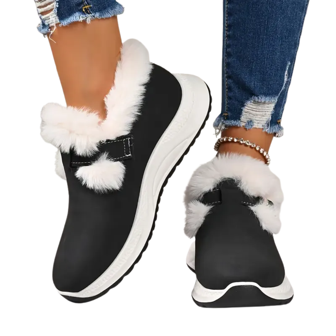 Bota de Invierno Impermeable y Acogedora para Mujer®