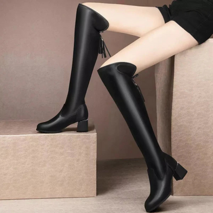 Botas largas elásticas para mujer