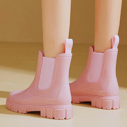Botas impermeables para mujer con suela antideslizante