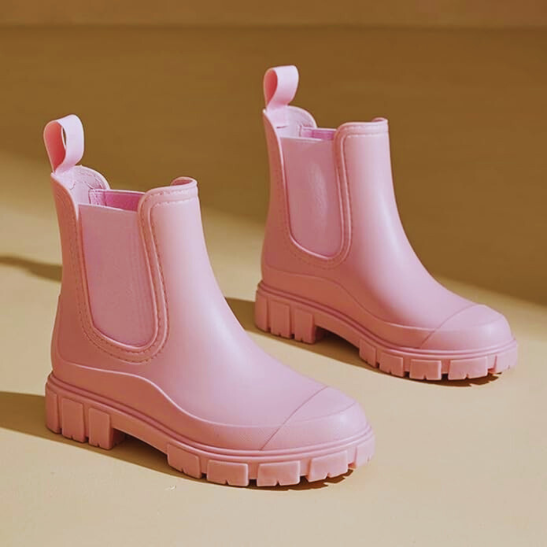 Botas impermeables para mujer con suela antideslizante
