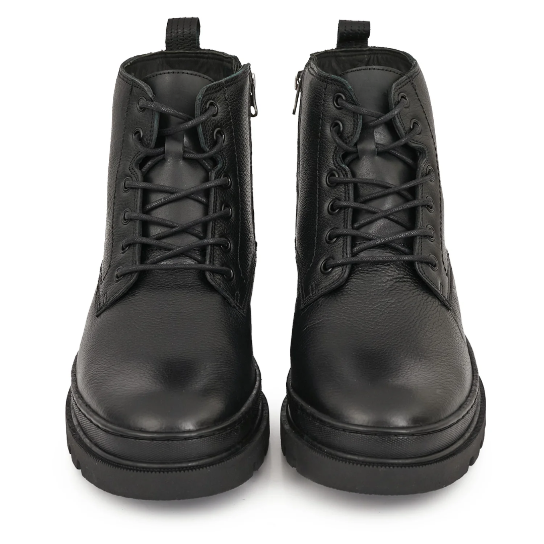 Botas de Cuero Premium de Estilo Urbano Para Hombre