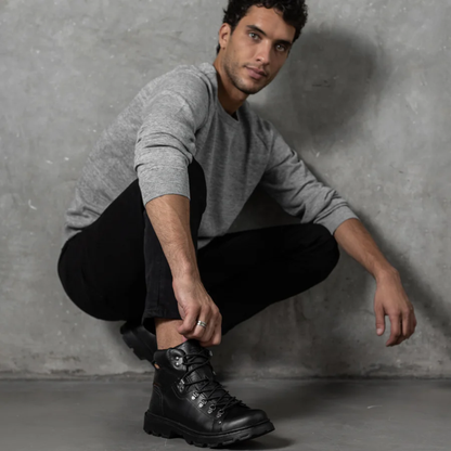 Bota de Trabajo De Estilo y Rendimiento Antideslizante Para Hombre®